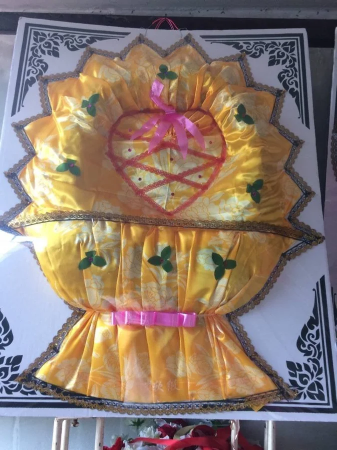 พวงหรีดของใช้ รหัส WR-GS015